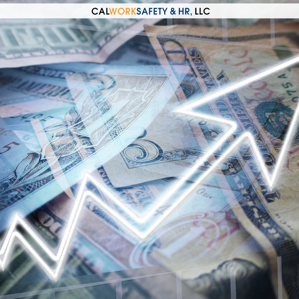 CalWorkSafetyHR's tweet photo. Starting 1/1/24, CA’s #minimumwage increases to $16/hr. This also affects "white collar" exemptions with a new salary requirement of $5,546.67/month or $66,560/year. More details:  https://t.co/0i0RkgQRJu. Questions? Contact us at : https://t.co/Cq0kKsXW0Z. (Src: @AALRR ) https://t.co/isbjq6bWJ5