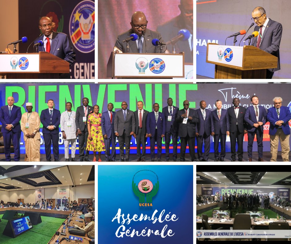 Tenue de l’Assemblée générale de l’Union des Conseils Economiques et Sociaux et Institutions Similaires d’Afrique à Kinshasa.
<a href="/ConseilEco_RDC/">Conseil Economique et Social/ CES-RDC 🇨🇩</a>