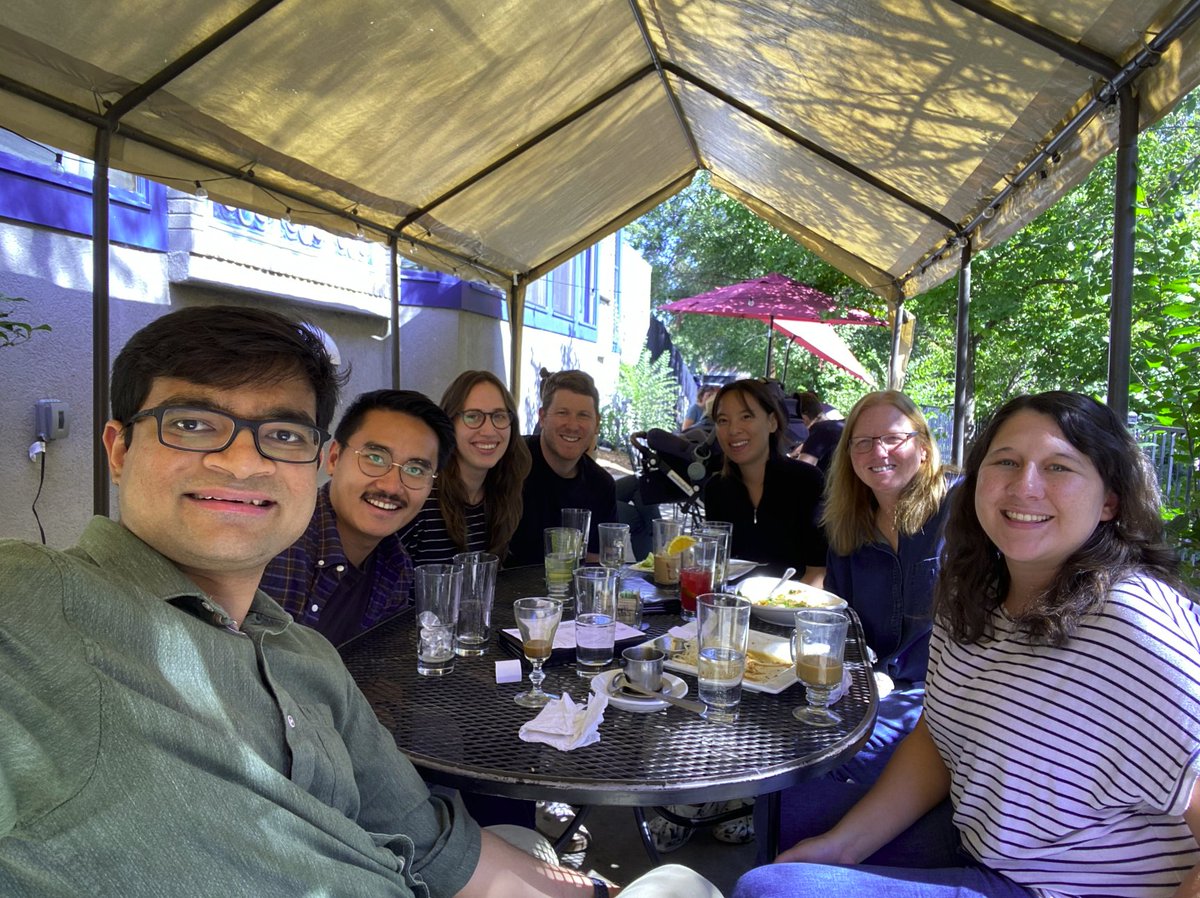 Anseth Group (@ansethgroup) on Twitter photo We ❤️ our postdocs! In the spirit of postdoc appreciation week #NPAW2023, we had a fantastic lunch as we prepare to say goodbye to longtime lab member Della and start getting to know our newest postdoc Nicole. Thank you for making our research possible! <a href="/CUEngineering/">CU Boulder Engineering 🦬</a> <a href="/PACBoulder/">Postdoctoral Association of Colorado Boulder</a> We ❤️ our postdocs! In the spirit of postdoc appreciation week #NPAW2023, we had a fantastic lunch as we prepare to say goodbye to longtime lab member Della and start getting to know our newest postdoc Nicole. Thank you for making our research possible! <a href="/CUEngineering/">CU Boulder Engineering 🦬</a> <a href="/PACBoulder/">Postdoctoral Association of Colorado Boulder</a>