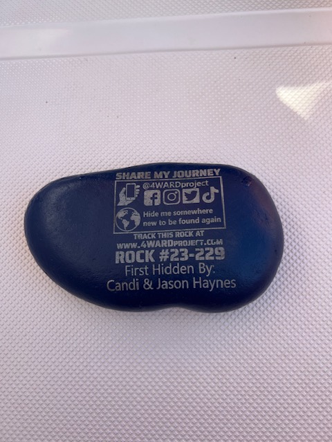 Rock # 23-229 for Eric was left in Jamaica by Candi & Jason Haynes. 💚➡️ If you'd like to place a rock somewhere in the world to help our efforts to stop military/veteran suicide, go to 4wardproject.com/store.html 🇺🇸 #end22aday #4EricWard #4WARDproject #4WARDrocks #honorthefallen