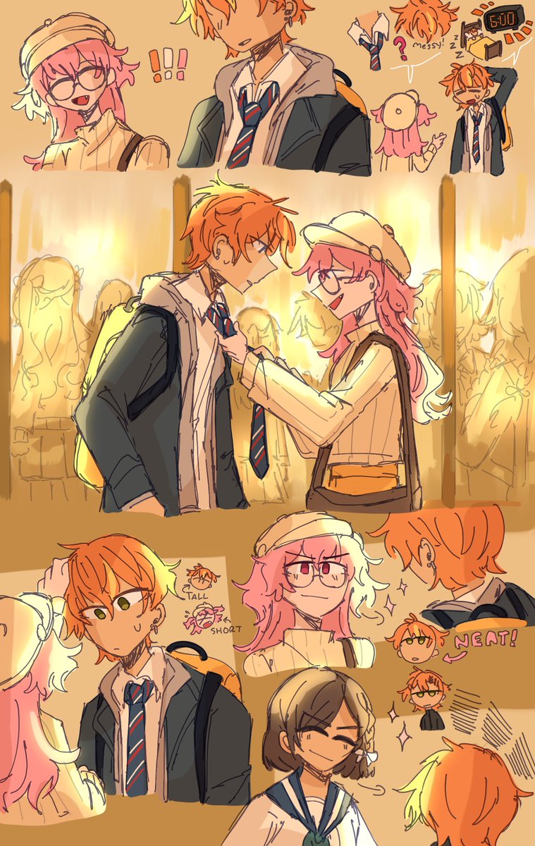 purjopa's tweet image. Younger brother, older sister 
#prsk_FA