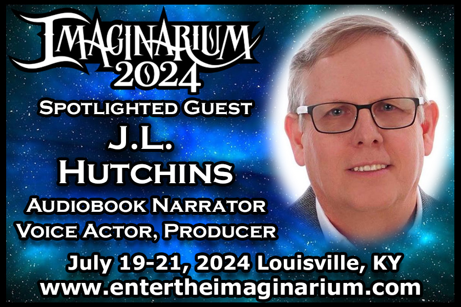 Imaginarium 2024 proudly welcomes audiobook narrator, voice actor, and producer J.L. Hutchins as a Spotlighted Guest! 

See the full announcement at: entertheimaginarium.com/2023/09/26/ima…

#audiobooks 
#writingcommunity 
#writerslife