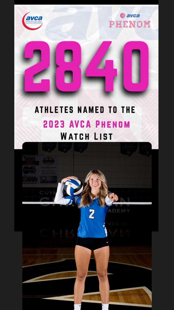 Thank you! @AVCAVolleyball @AVCAPhenom @_teamECV @CVCAathletics #classof2025 #setter #uncommitted #volleyballrecruiting