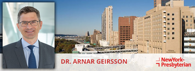 .@ArnarGeirssonMD, an expert in minimally invasive cardiac surgery & complex valve surgery, joined #NYP as Director of the Cardiovascular Institute & the Surgical Heart Valve Program at @ColumbiaMed. Join us in welcoming Dr. Geirsson to @nyphospital! nyphosp.co/3EPH0hE