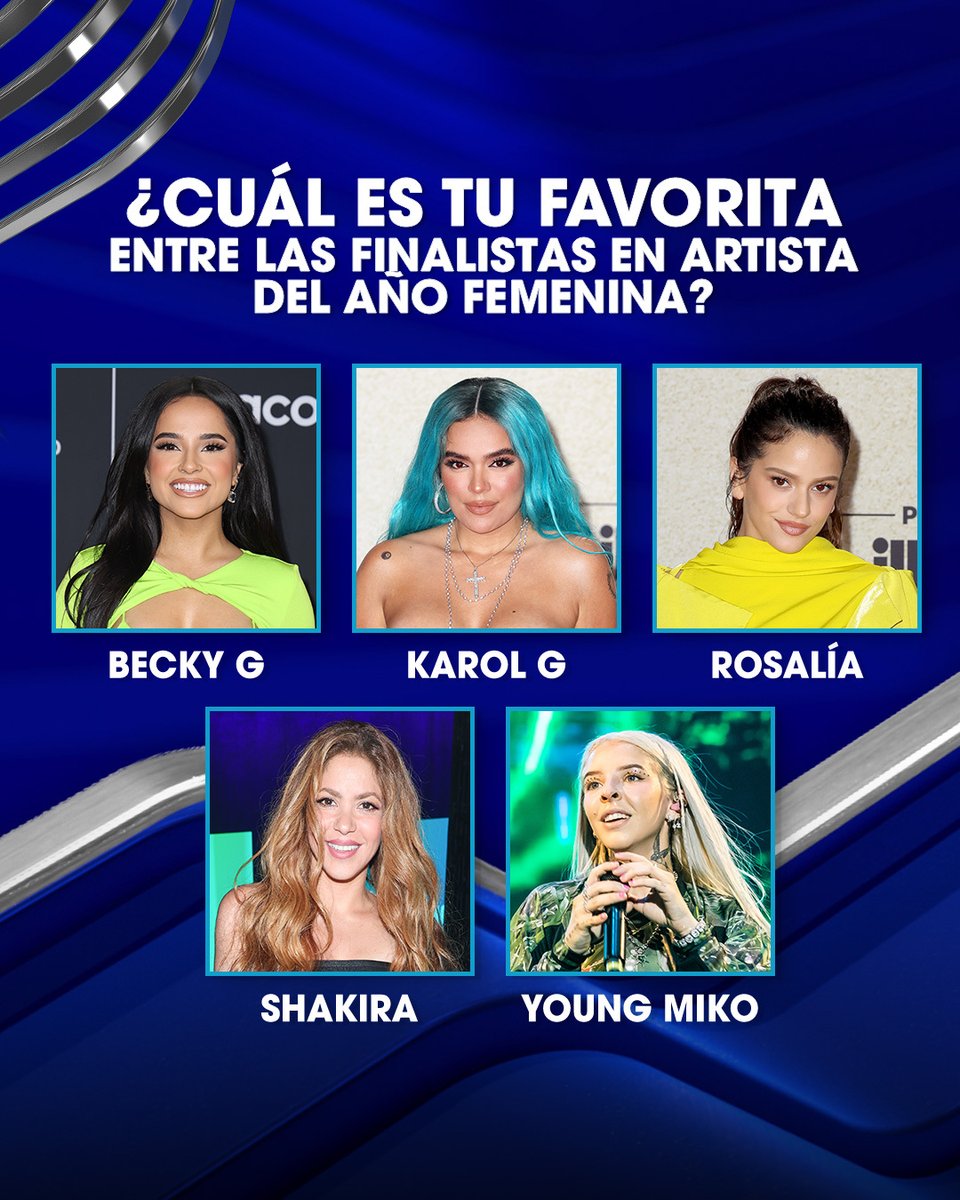 Billboard Mujeres Latinas en Música tweet media