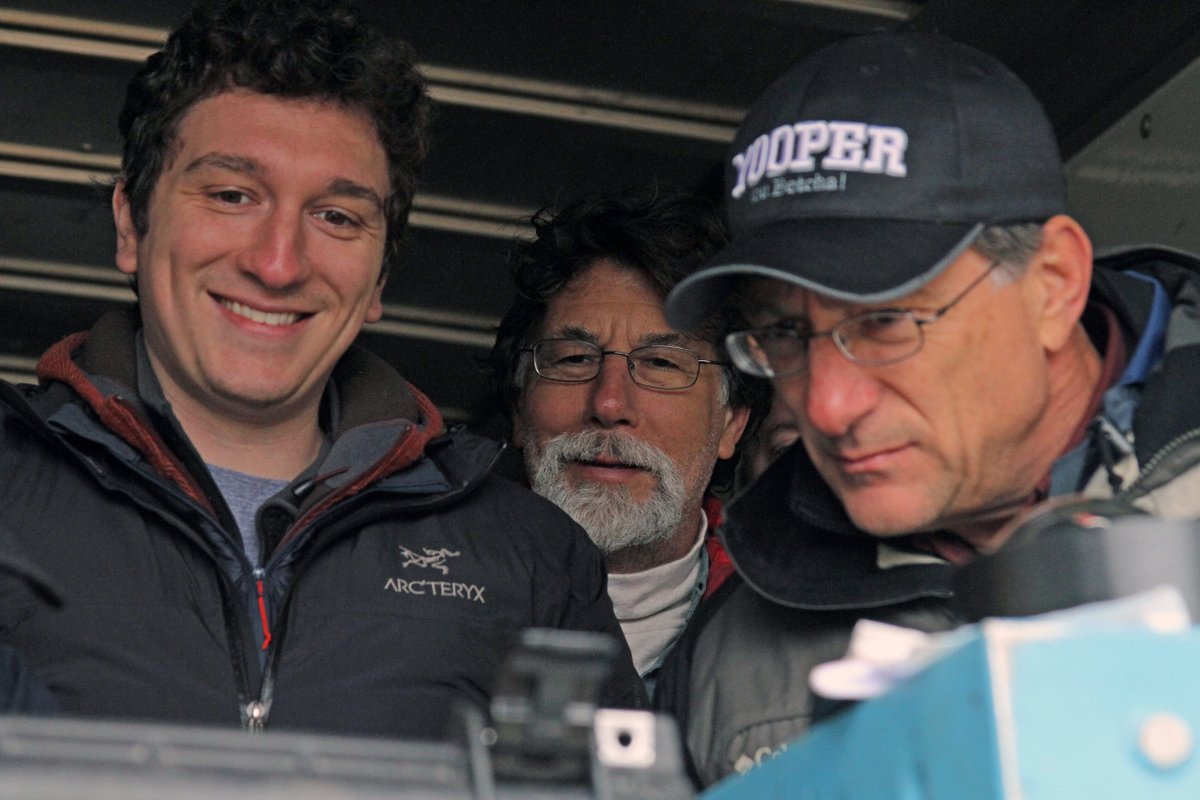 What do you think they're looking at here? #CurseOfOakIsland