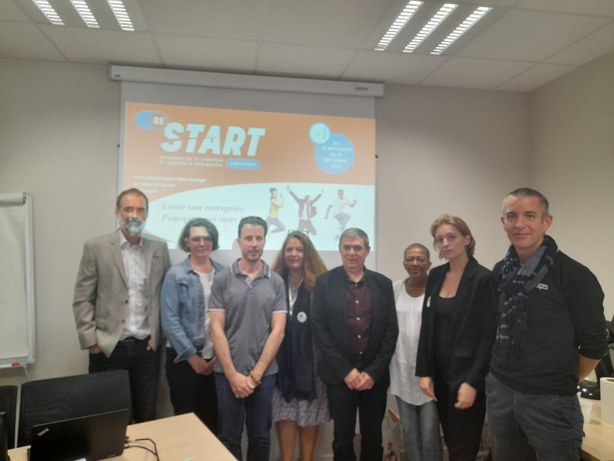 #RESTART   Rencontre ce matin à l'agence #PoleEmploi d'Avallon  des futurs créateurs avec les partenaires.  Conseils, accompagnement,  aide au financement. #bge, #adie, Chambre Economique de l'Avallonnais, Cap Emploi, Mission Locale, #PoleEmploi #TousMobilisés
