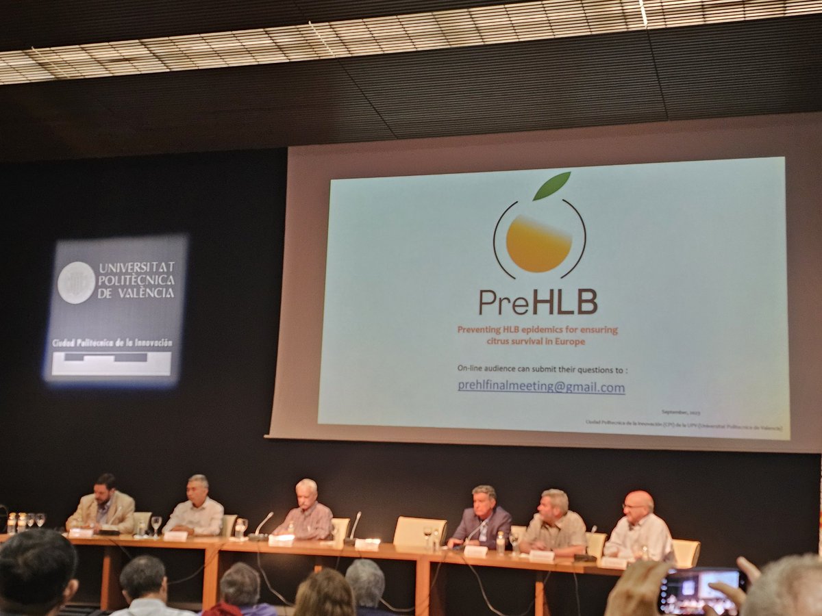 opcitex's tweet photo. "We can only just buy time" Georgios Vidalakis. Extaordinary International Workshop on Citrus Management of #HLB by @PreHLB. Congrats. Chilling update on the greatest threat of the world citrus industry. https://t.co/xigkFDyEeF