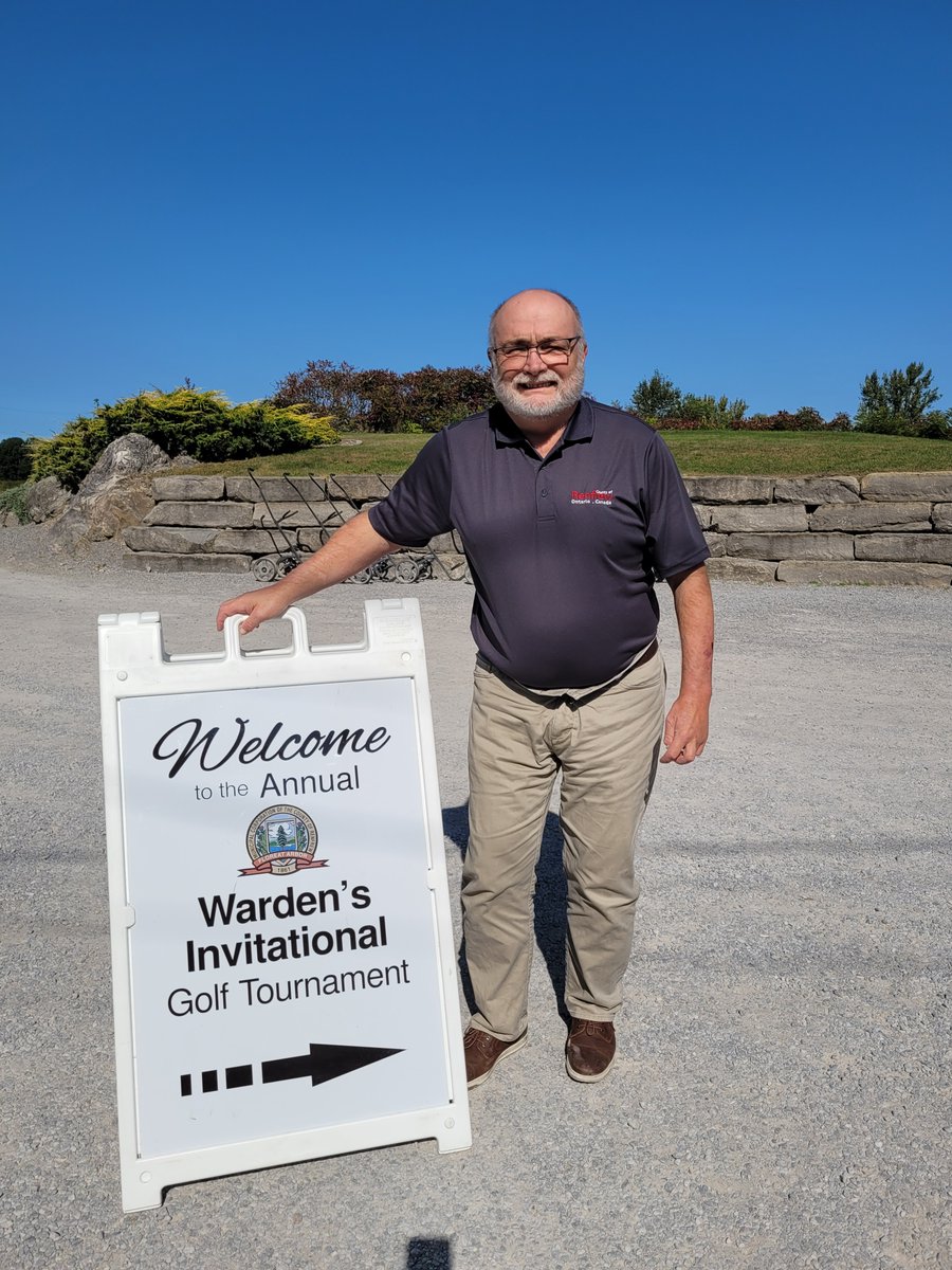 16th annual Warden's Golf Tournament was held Sept 21 at the <a href="/dragonflygolf/">Dragonfly Golf Links</a> in <a href="/AdmastonBromley/">Admaston/Bromley</a>. 100 golfers helped raise $4,500 for charity. A big thank you to all of the municipalities, organizations and businesses who entered teams and helped to make the day such a success.