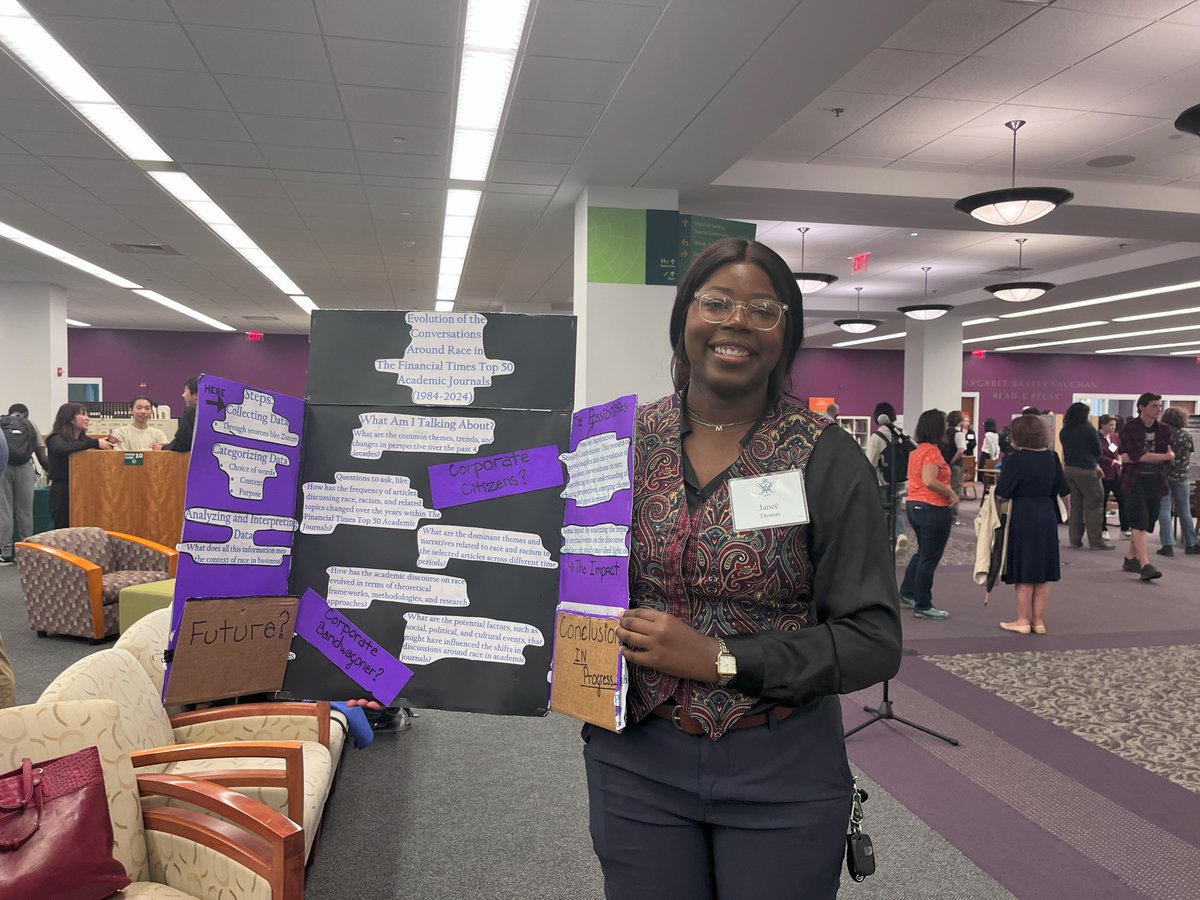 WMSURE's tweet photo. (2/4) This past Friday, some of our WMSURE scholars and Student Fellows presented their research at the Fall Research Symposium hosted by the Charles Center! Check out the amazing work they did! https://t.co/nNqK8uunPC