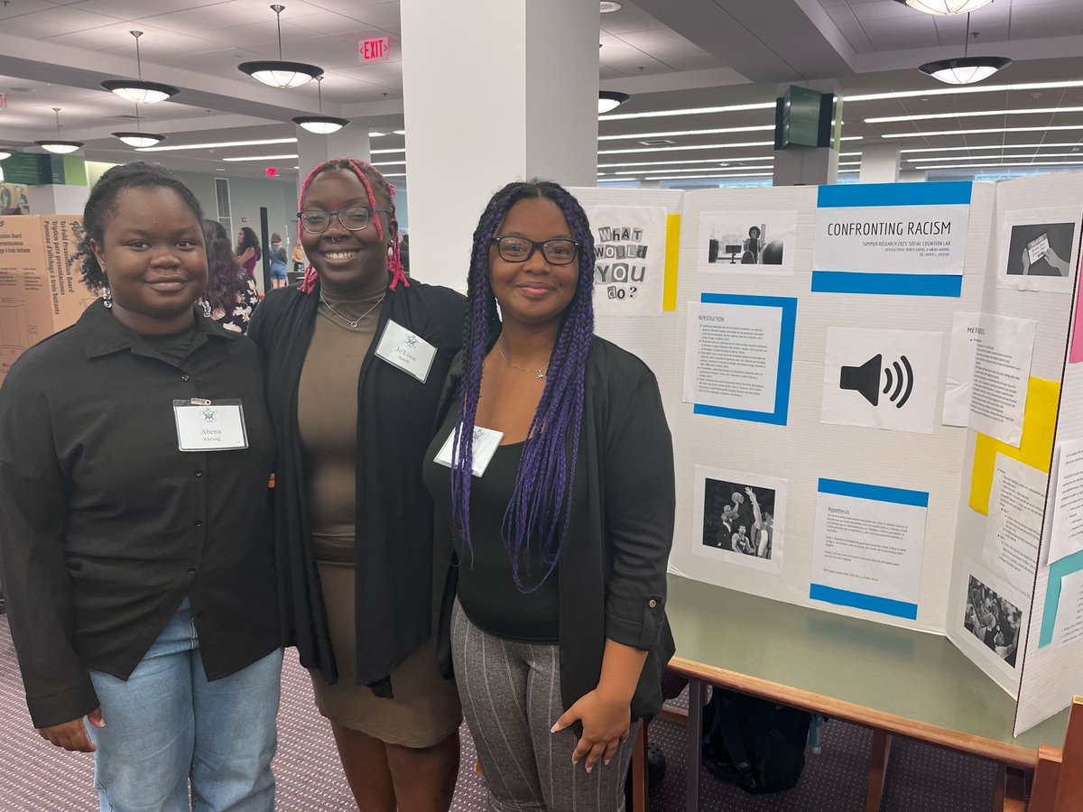 WMSURE's tweet photo. (2/4) This past Friday, some of our WMSURE scholars and Student Fellows presented their research at the Fall Research Symposium hosted by the Charles Center! Check out the amazing work they did! https://t.co/nNqK8uunPC