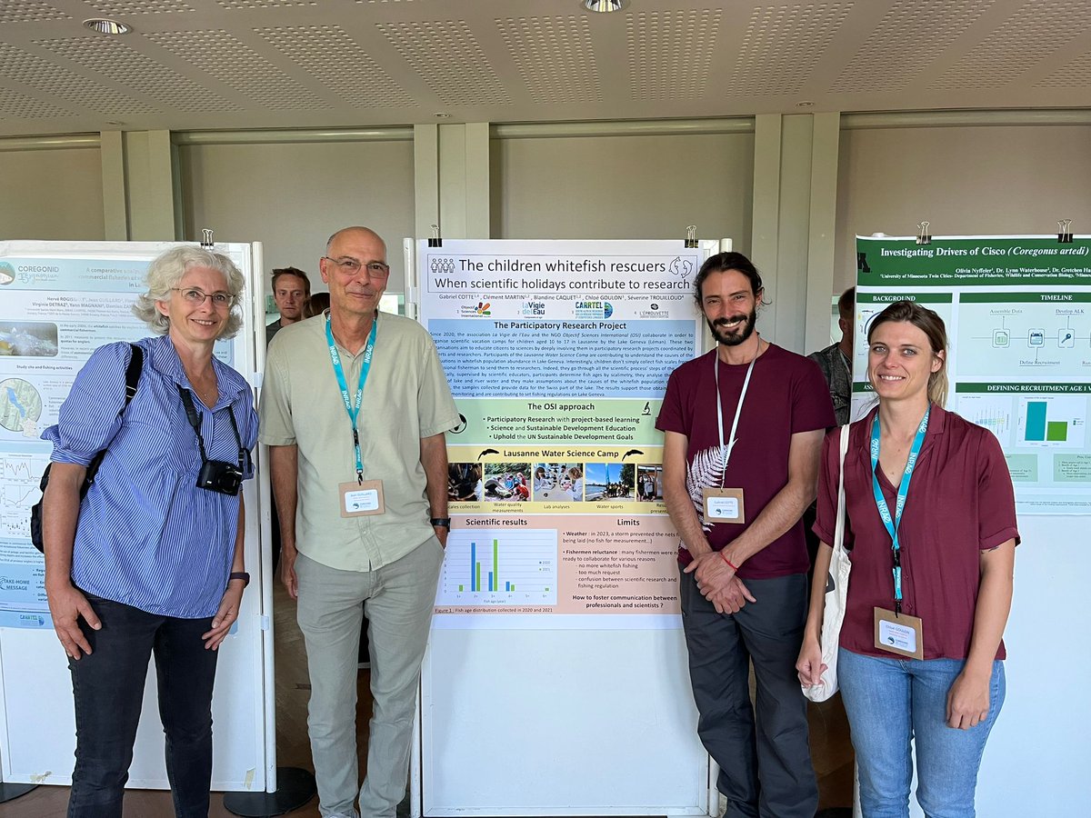 Rencontres avec  <a href="/ObjectifScience/">Objectif Sciences</a>  lors du <a href="/coregonid_isbmc/">Coregonid 2023</a>