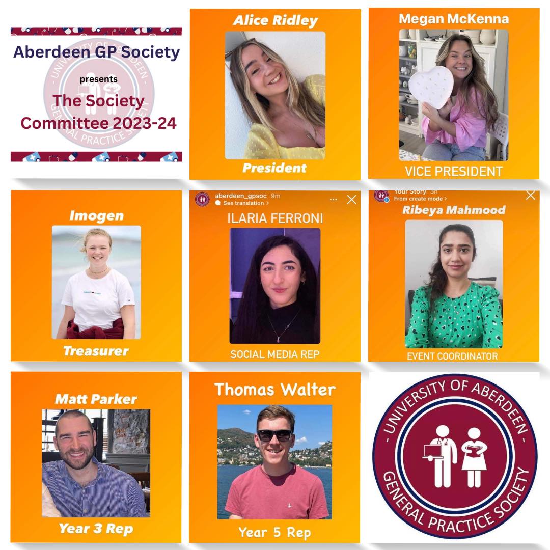 Thank you to all who came to visit us at Fresher's Fayre, so great to meet you! We look forward to seeing you at our events during the year.
Meet the committee below and follow us on Facebook and Instagram.
#gplife #teamgp #gpsociety
