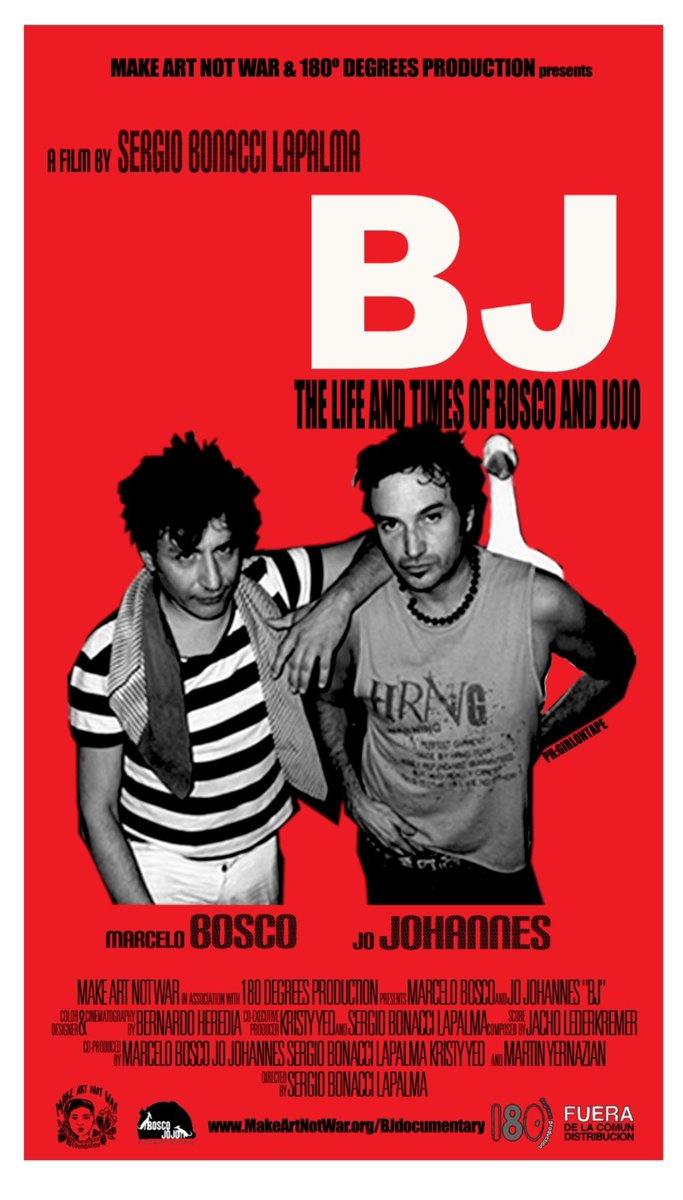 Proyectorfant's tweet photo. El documental “BJ: la vida y locuras de Bosco y Jojo” del realizador argentino Sergio Bonacci Lapalma, se estrenará este jueves 28 en el Cine Gaumont (Av. Rivadavia 1635, CABA) a las 20hs. en la sala 3 y se proyectará durante dos semanas hasta el 4 de octubre. https://t.co/zA7ZiCenRi