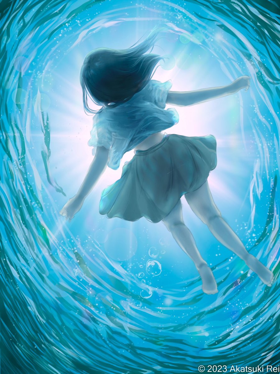 AkatsukiRei000's tweet photo. Ascend

Cast off all burdens and worries. Ascend to a new realm. Ascend to freedom.
---
FB/IG: akatsukirei000
DeviantArt: akatsuki-rei
Pixiv: https://t.co/OxHhbn38Gf

#illustration #procreate #speedpainting #underwater #水中 #海中 #早描き #ArtistOnTwitter https://t.co/BFvxgniUoa