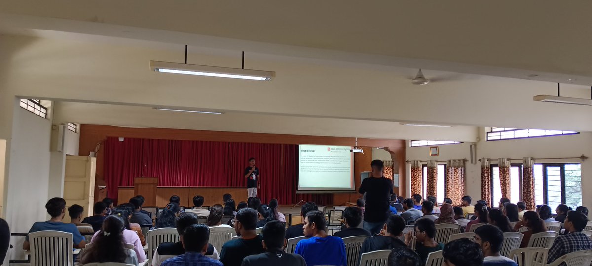 anuragwagh_'s tweet photo. Successfully hosted Keras Community Day Nashik 🚀🎉. Shoutout to our @tfugnashik Team for their efforts to make this event a success.

#kerasday #kcdnashik #tfugnashik #tensorflow #keras #machinelearning #ml https://t.co/iyT91pFXZS