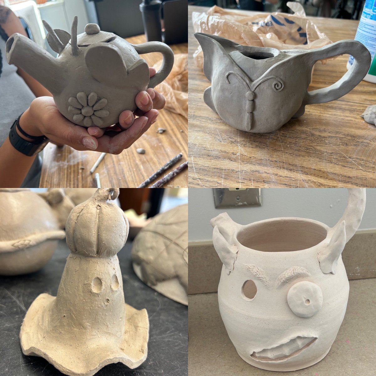 3d_mhs's tweet photo. 7303 is never boring! Check out the magnets in the display cases downstairs. So cute! @ArtsFCS @JonesBC_MHS @dpbrown99 #fultonartstrong #arteducation #ceramics1 #ceramics3 #ap3d https://t.co/hWeGmQcuq0