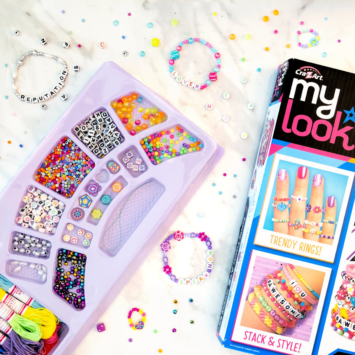 We're 'Shaking Off' the ordinary and crafting bracelets that Taylor would totally approve of! Shop today at <a href="/Target/">Target</a>  bit.ly/48q1Bq7 

#CraZArt #friendshipbracelet #friendshipbracelets #bracelet  #handmade #bracelets #jewelry #friendshipgoals #TaylorSwift