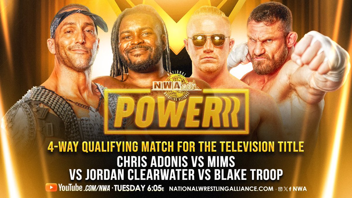 ClearLikeWater1's tweet photo. I’ve done it before. I’ll do it again.
Your future TWO TIME @NWA #World #Television #Champion, #GoldenBoy! Or, should I say #OverBoy?
BECAUSE I’M OVER… BOY! 😘.
‼️685%‼️
#NWA #NWAPowerrr #ProWrestling #Birthright #PureGold #GoldenEra #GoldenTruth #ThatDamnGood #MidasTouch https://t.co/swWflPLmsk