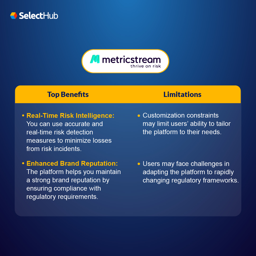 SelectHub's tweet image. Finding the right risk management software is critical. Don’t leave it to guesswork. Our analyst-picked list of the top solutions is a great place to start your search &amp;gt;&amp;gt; hubs.la/Q023gtLj0 
#riskmanagement
#risksoftware
#compliance