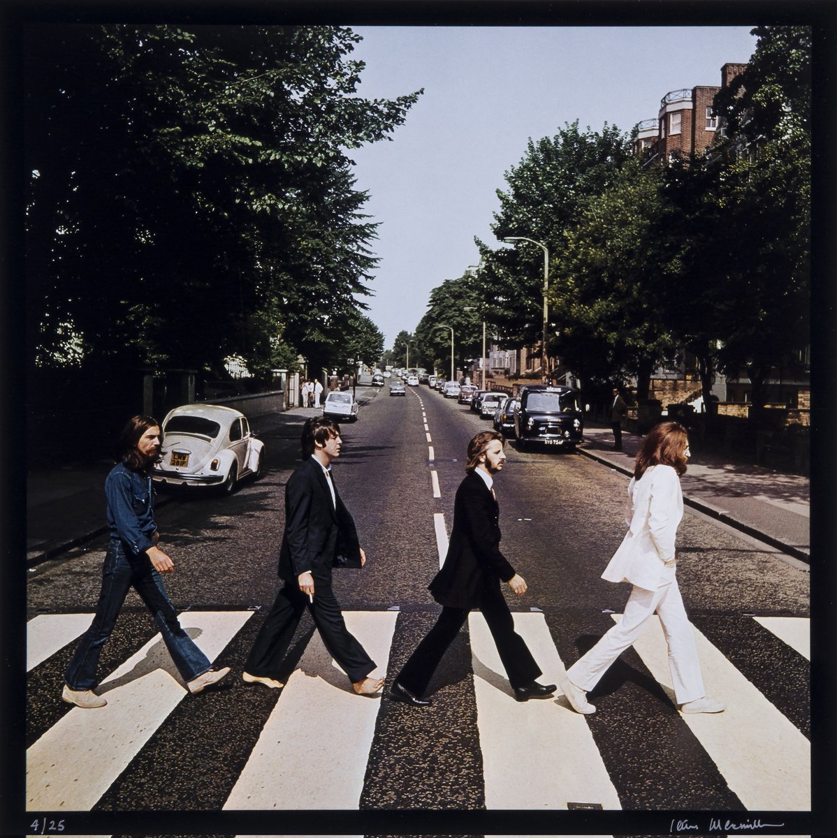 54 aniversario del lanzamiento del album abbey road.