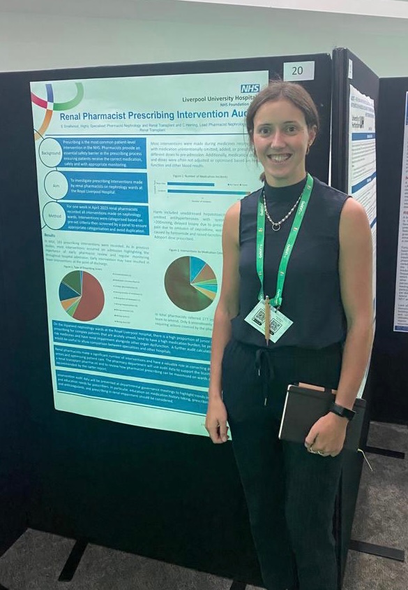 Representing LUHFT pharmacy team at this years UK Renal Pharmacy Group conference @LUHFTPharmacy , some great learning and ideas for future developments and collaborations 😃