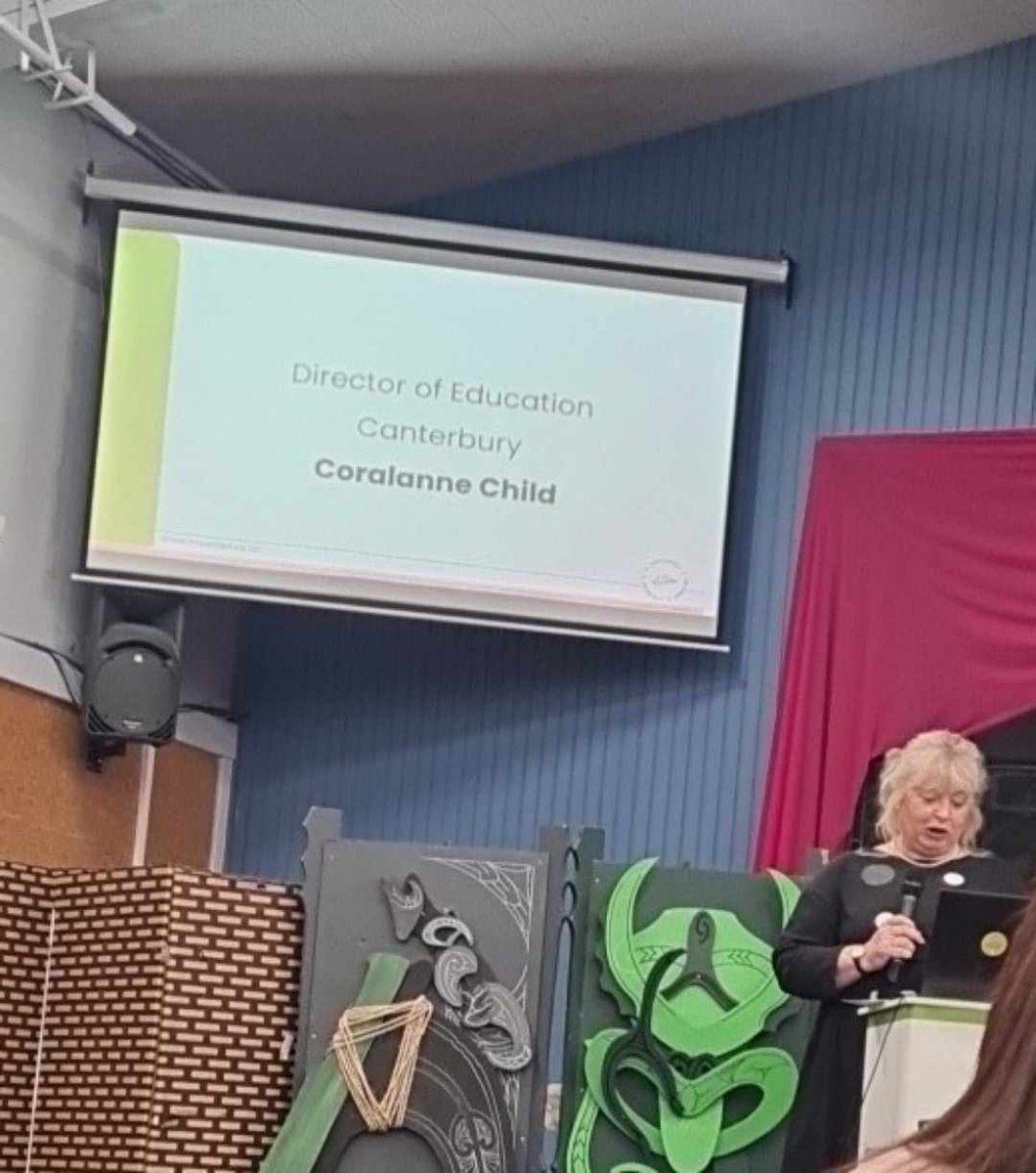 Day 2! Awesome speakers! <a href="/EduSum/">Summer Howarth</a> and Coralanne Child. Look forward to rest of day @ImpactedNZ #teachertwitter #energise2023 #teacherslife