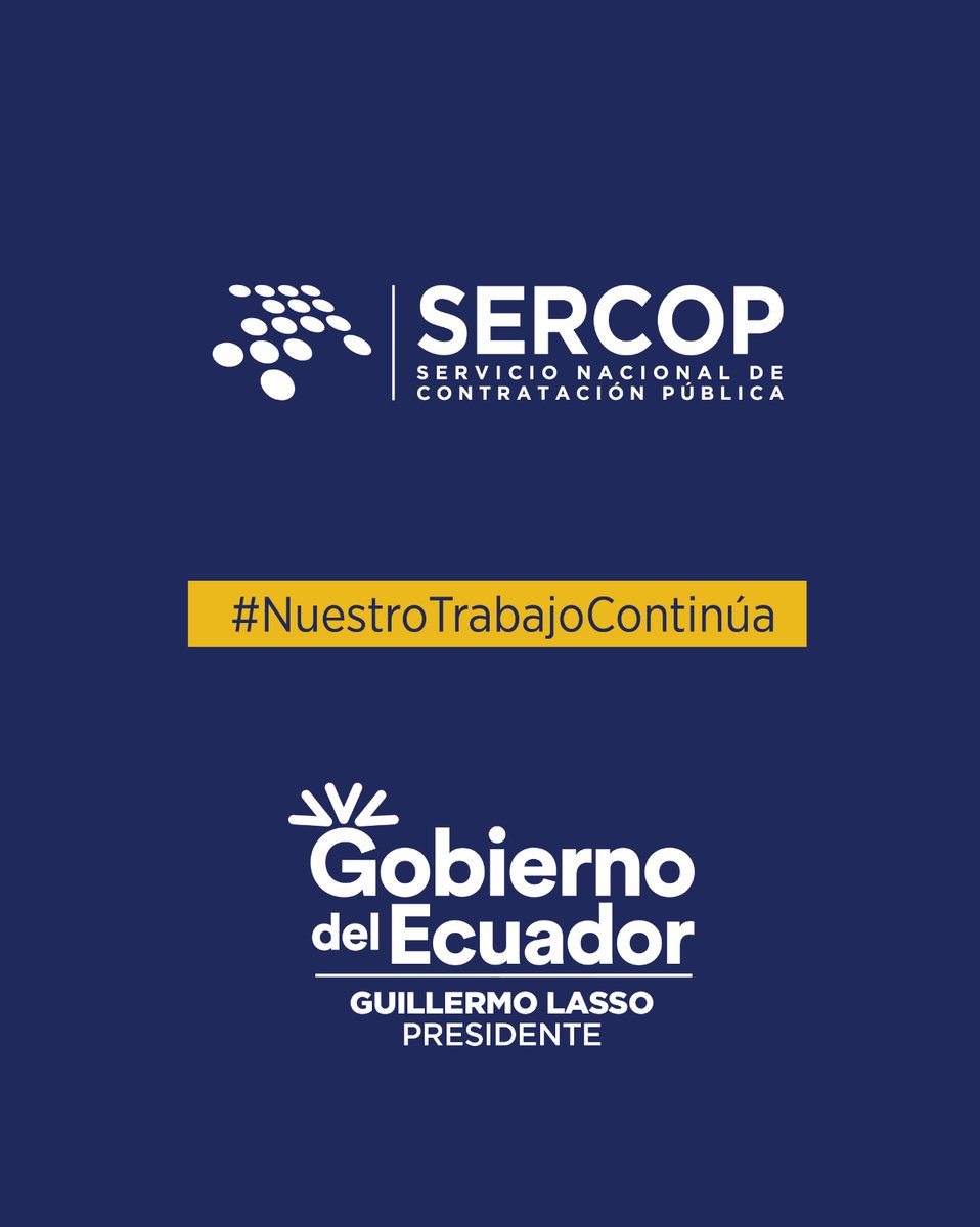 SERCOP 🇪🇨 tweet media