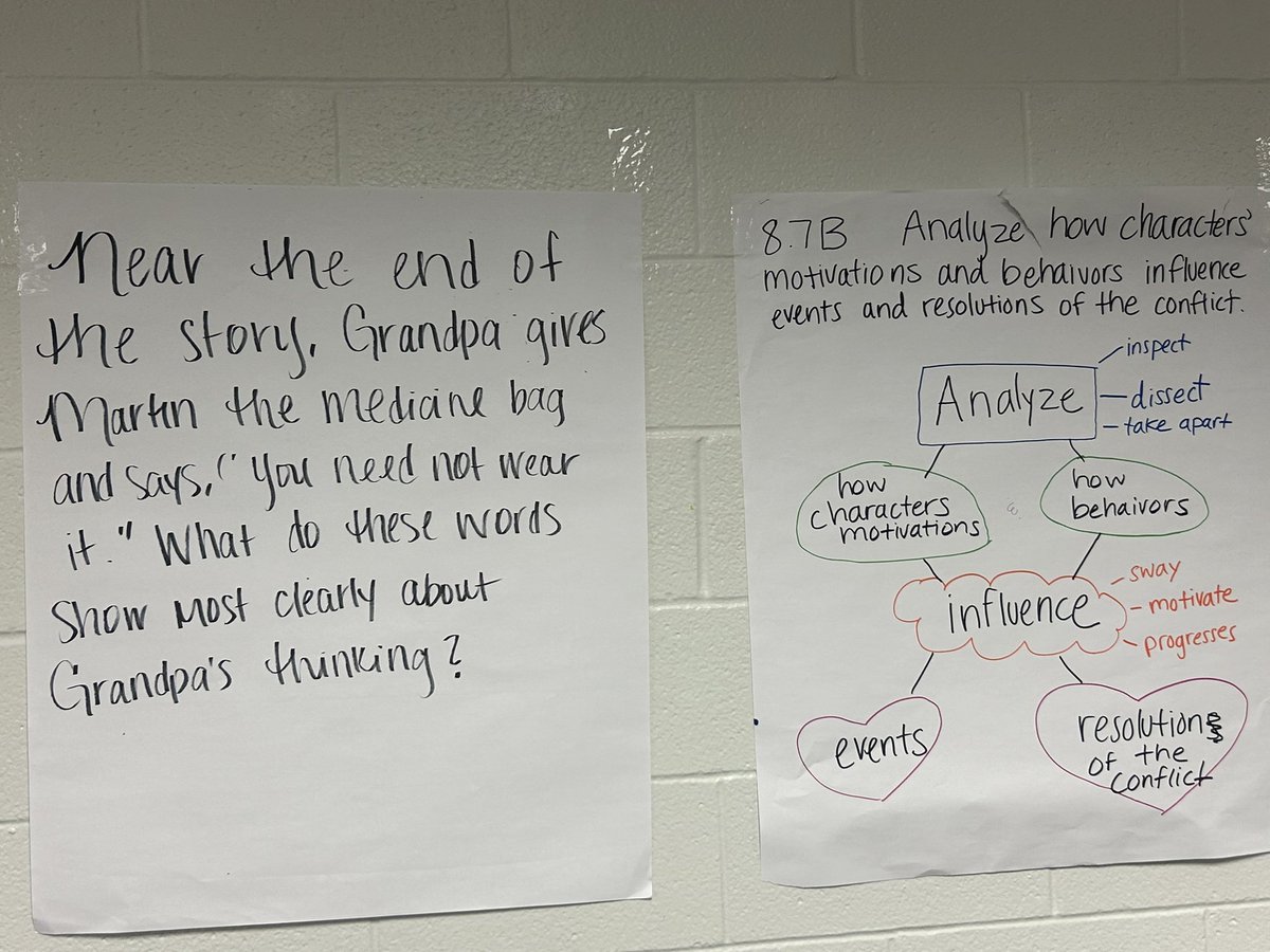 Incredibly proud of the work <a href="/AliceJohnsonJrH/">Alice Johnson Junior High School</a>’s ELAR department is putting in this year! 💙💛 By #LeadingWithClarity, Ms. Smith is pushing for TEKS-focused, #differentiated lessons to meet all learners needs! 📚✍🏻💯