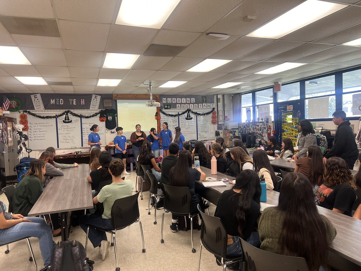 Thanks to everyone who came out to our first HOSA meeting of the year. Stay tuned for everything we have planned! See you at the next meeting! <a href="/AtwaterFalcons/">Atwater High School</a>