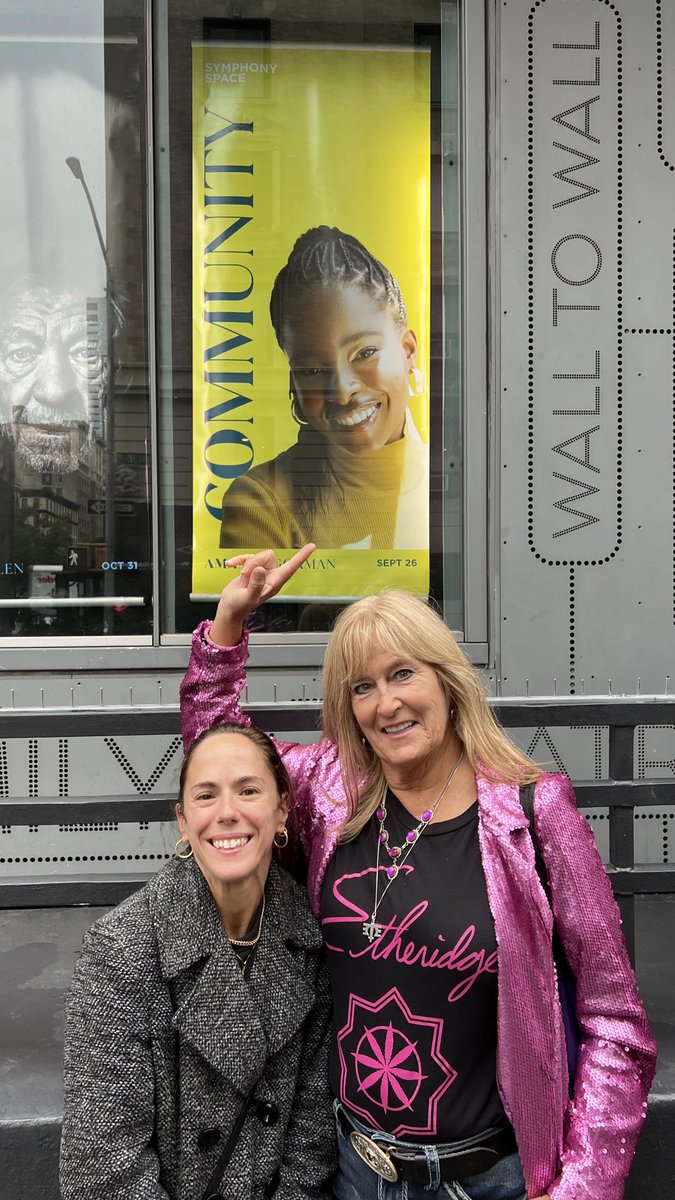 caryn_maroni's tweet photo. WhoooHoo I bought my tix for ⁦@TheAmandaGorman⁩ ⁦@SymphonySpace⁩ months ago but was able to get one for Gabby ⁦@GabriellaGNYC23⁩ &amp;
even swapped mine for better seats together
 👏🥰👏🥰 #UniversallyAligned 
#NYC https://t.co/kLRb1mMfBi