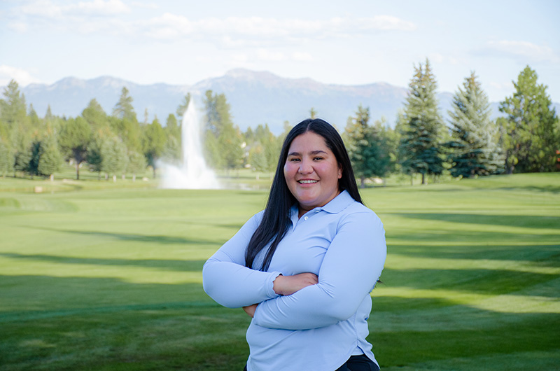 GCSAA's tweet photo. Nancy Cienfuegos, Rutgers University student and assistant superintendent at Whitetail Club in McCall, Idaho, has been named the 2023 Allan MacCurrach Jr. Award recipient. Cienfuegos is a board member of the @WomeninTurfTeam and served on the volunteer team during the 2022 @USWomensOpen. Read more: https://t.co/TFt3lWt0oU