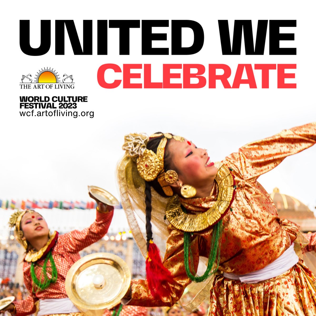 Join 17,000 global artists from all cultural traditions FREE at the World Culture Festival in Washington, DC! Nourish your heart, mind, and body with inspiration, meditation, and food at the National Mall from Sept 29 through Oct 1: wcf.artofliving.org @ArtofLiving