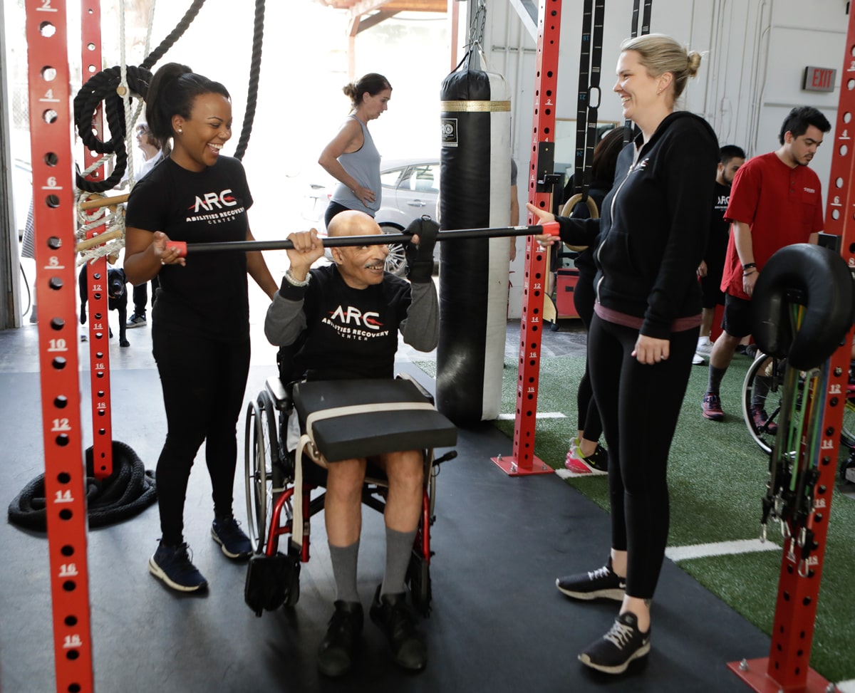 Join us tomorrow from 4:00 PM - 5:00 PM for a fantastic adaptive workout led by the amazing team at Abilities Recovery Center. These workouts are open to anyone ages 12+! #FitnessClinic #AbilitiesRecoveryCenter #Fitness