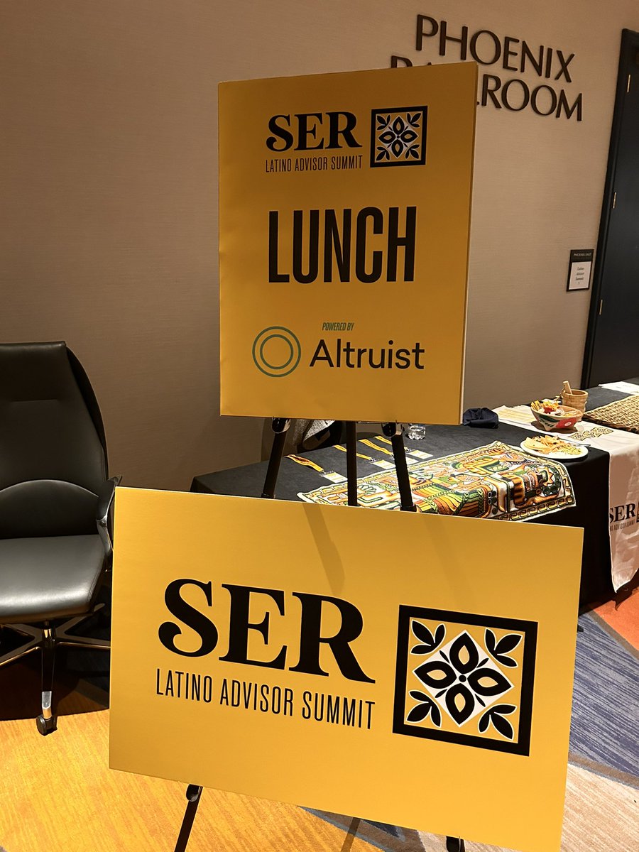 Gracias @altruist for your sponsorship @SERLatinoSummit .