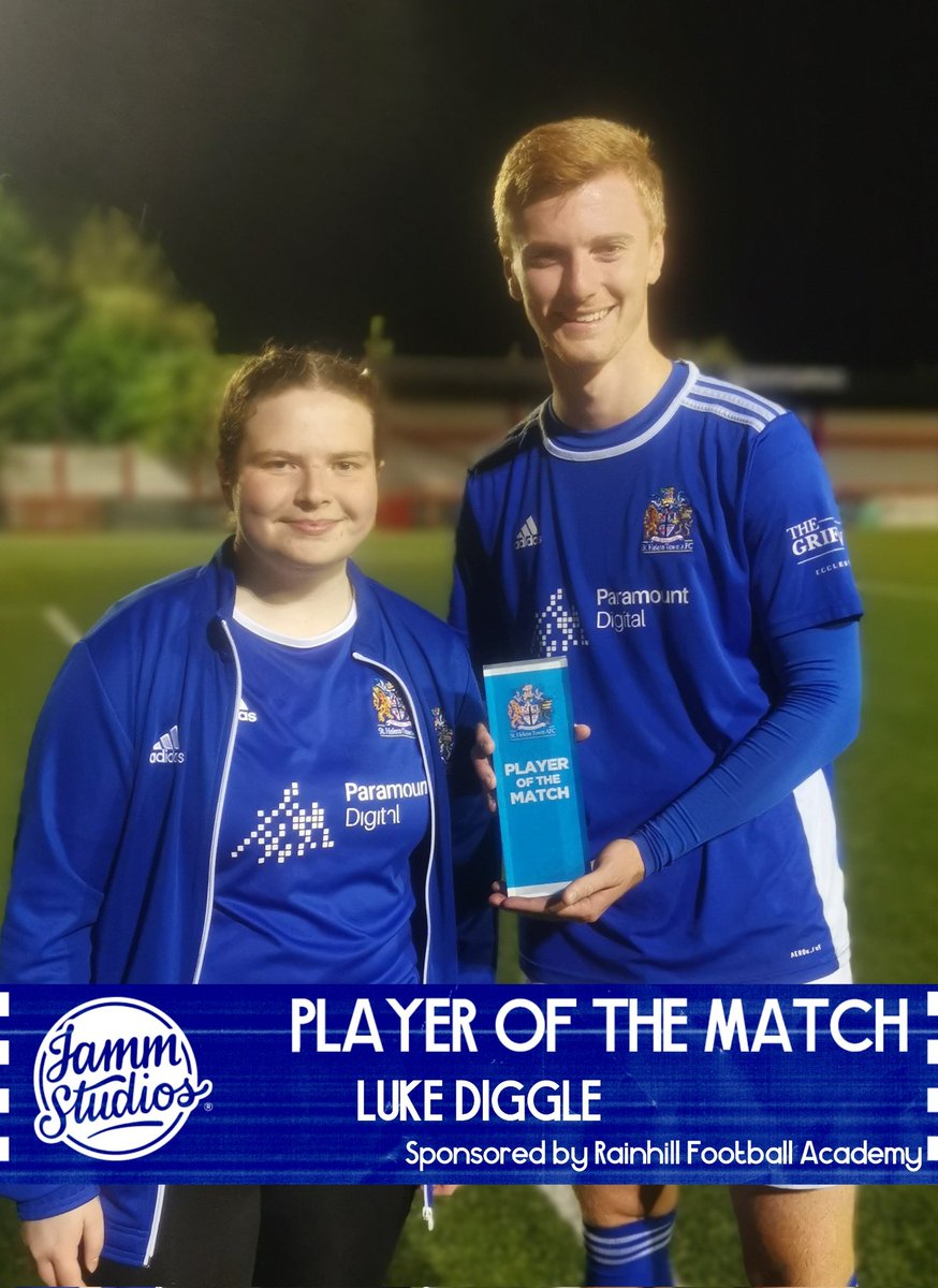 Tonight's <a href="/JammStudios/">Jamm Studios</a> Player of The Match is Luke Diggle.

Hard to pick one after that second half... A proper team performance.

#TownTeam <a href="/RainhillAcademy/">Rainhill Football Academy</a>