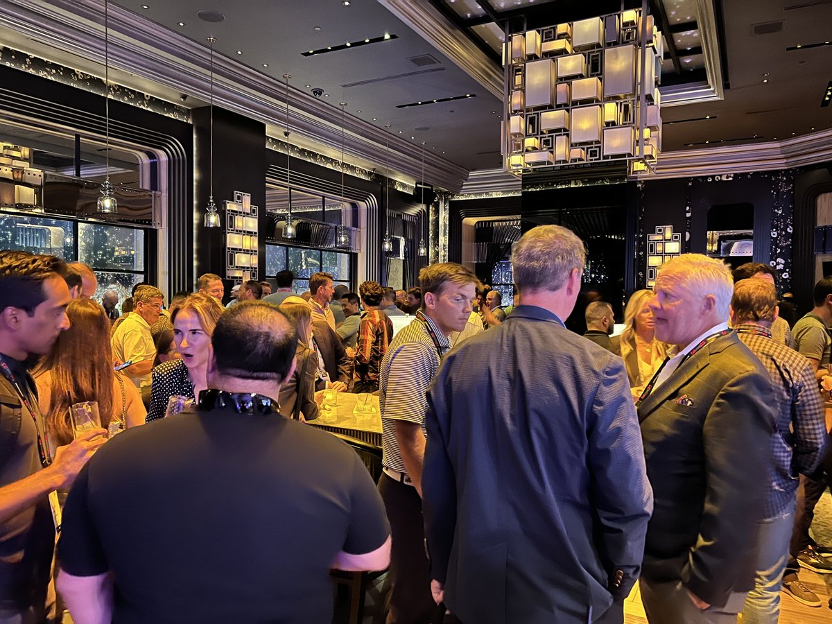 GuidePointSec's tweet image. We have had a blast meeting with all the amazing @CrowdStrike practitioners at #FalCon2023 at our booth and the @GuidePointSec Happy Hour. Thank you so much to everyone who came and to our sponsors who made the night so special. #cybersecurity