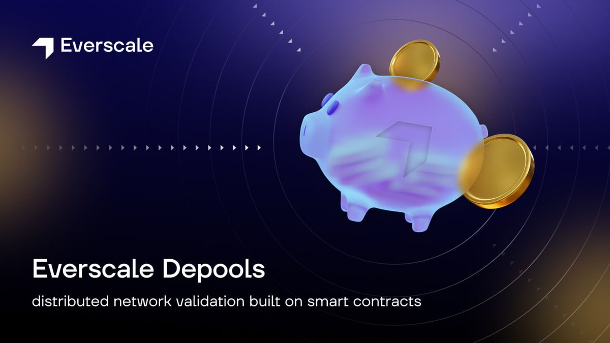 Everscale_net's tweet photo. Everscale uses the Proof-of-Stake consensus algorithm, which allows a larger number of people to participate in the transaction validation process. However, launching a validator node is a complex process that is not accessible to everyone.
This is where #Depools come in, providing users with an opportunity to join the #Everscale #validator network with almost any stake size and receive rewards for it.
β How do Depools work exactly? How are they connected to validators? Where can you find a complete list of Depools and how to choose the right one?
You'll find the answers to these questions here π
https://t.co/84X3dg9ujg