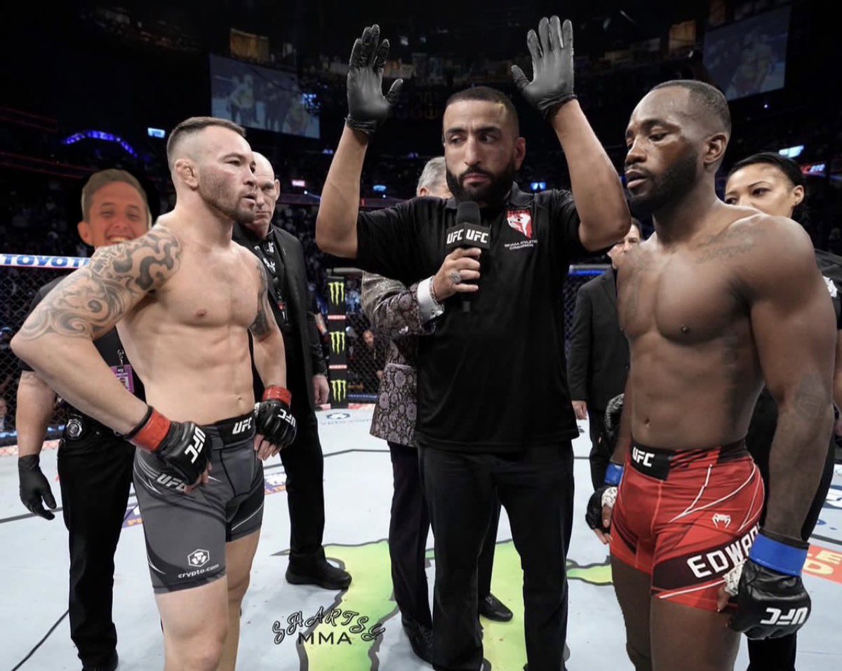 “Aight guys let’s keep it clean Leon no eye pokes colby no crotch sniffing “