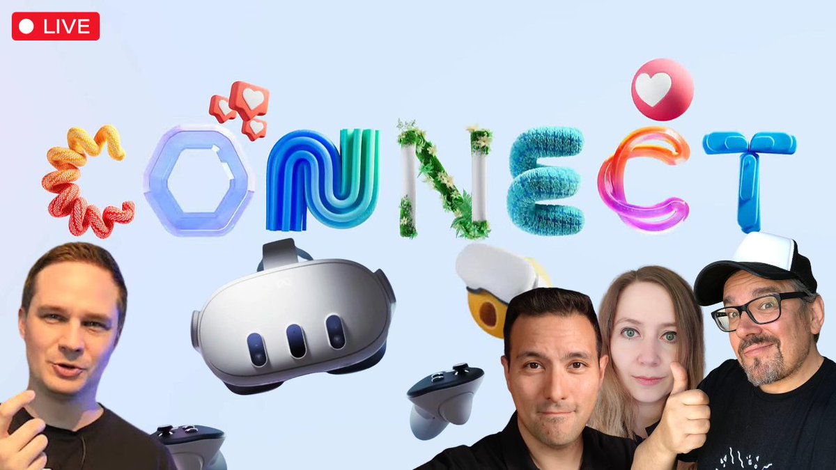 Das wird sooo genial 🤩🎉❤️ Wir schauen uns gemeinsam mit euch die Meta Connect an. Hier gehts zum Stream: youtube.com/live/NU0C_fxe7… oder bei <a href="/mrtvdeutsch/">MRTVDeutsch</a> <a href="/mostyle_tv/">kay tennemann / YT: mo fun VR (PSVR2)</a> <a href="/VoodooDE_Gaming/">VoodooDE VR | XR Expert & Reviewer</a> 😊
Ich freue mich so sehr auf euch 😘
#MetaConnect2023 #meta #MetaQuest3