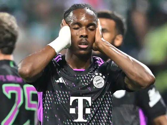 _NiQQi_'s tweet image. We have such a generational talent on our hands. This kid is going places soon. 
I hardly do “hives” and “bandwagons” but he’s definitely something special. Stocks heavily invested. #MathysTel #bayern