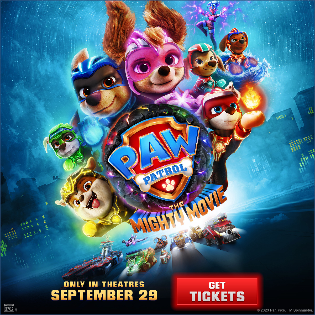 Move over #Barbenheimer, it's time for #SawPatrol 🪚- 🐶