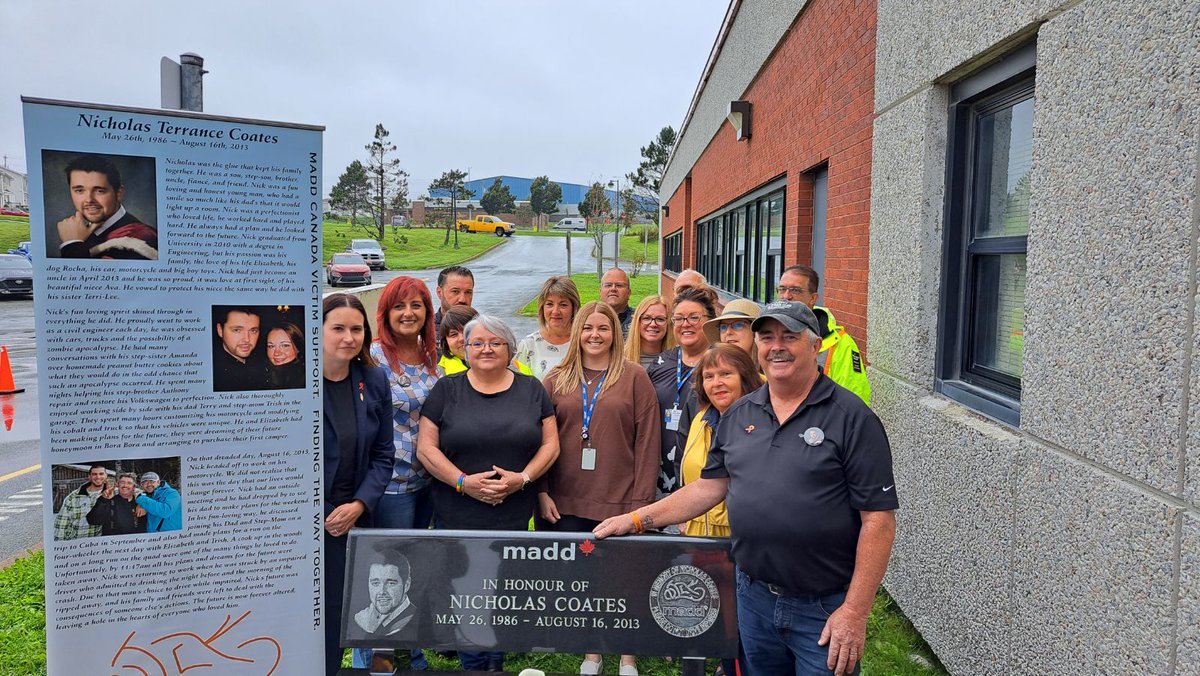 Patricia HynesCoates (@trishcoates) on Twitter photo Thank you to everyone who made this event a success yesterday! <a href="/maddcanada/">MADD Canada</a> <a href="/govnl/">Government of Newfoundland & Labrador</a> <a href="/MADDAvalon/">MADD Avalon NL</a> <a href="/NickCoates/">Dr Nick Coates</a> @honouringyourmemory Thank you to everyone who made this event a success yesterday! <a href="/maddcanada/">MADD Canada</a> <a href="/govnl/">Government of Newfoundland & Labrador</a> <a href="/MADDAvalon/">MADD Avalon NL</a> <a href="/NickCoates/">Dr Nick Coates</a> @honouringyourmemory