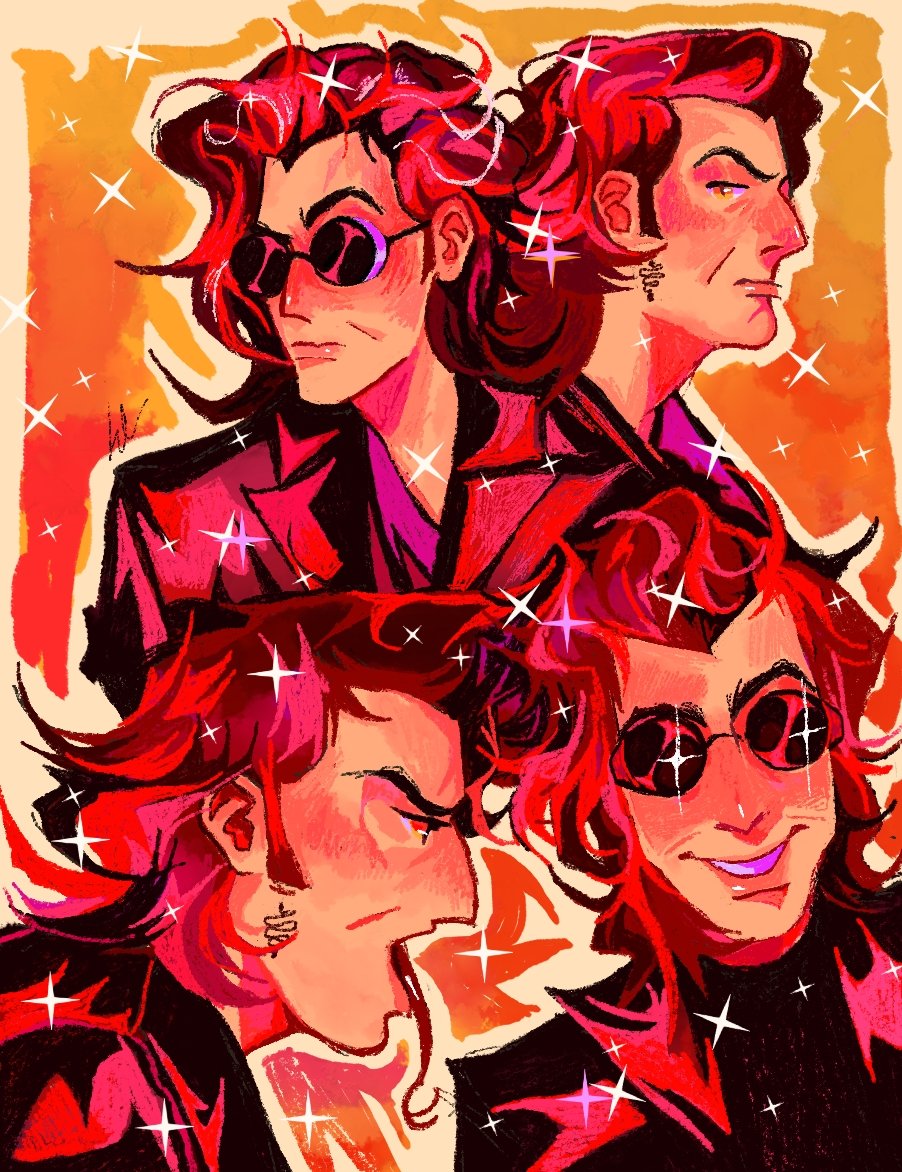 🐍

#GoodOmens #GoodOmens2 #crowley #ineffablehusbands #aziraphale #goodomensbr #aziraphalexcrowley