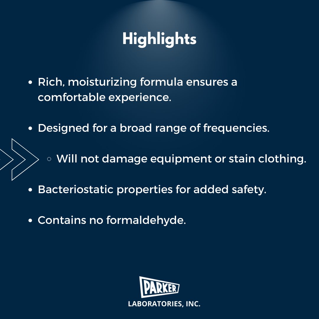 Elevate your #ultrasound procedures with Polysonic®, our multi-purpose ultrasound lotion with superior coupling efficiency, acoustic accuracy, and safe formulation.  

Visit here to learn how #Polysonic can fit into your practice parkerlabs.com/products/polys…