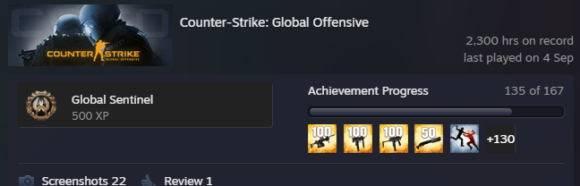 ChocoSandwhich's tweet image. 5000+hrs. Had a lot of fun over the years #CSGO