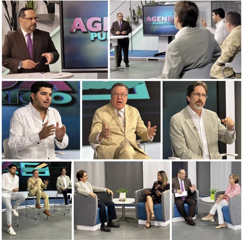 Agenda Puerto Rico 🇵🇷, esta noche a las 9:00 🕘 por 📺 WIPR TV.