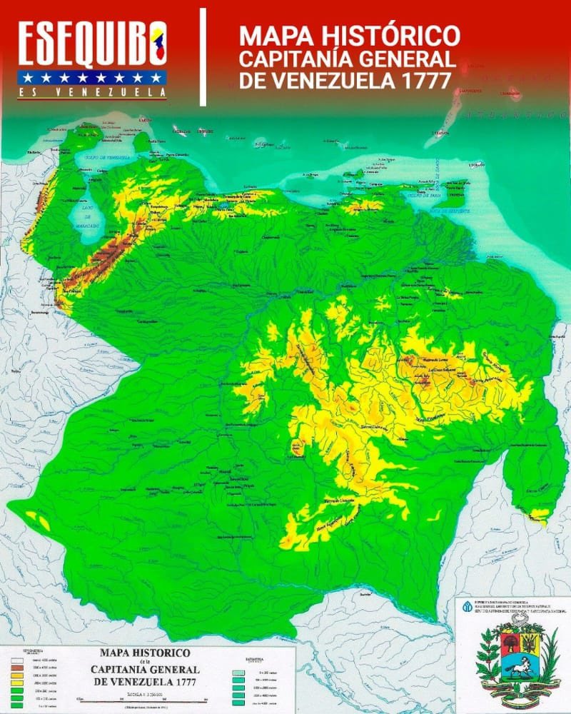 #ElEsequiboEsDeVenezuela "El territorio de Colombia es el mismo que comprendían el antiguo virreinato de la Nueva Granada y Capitanía General de Venezuela." La forma de aplicar el principio del Utis Possidetis Juris que hizo el Libertador incluía todos los territorios. #24Sep