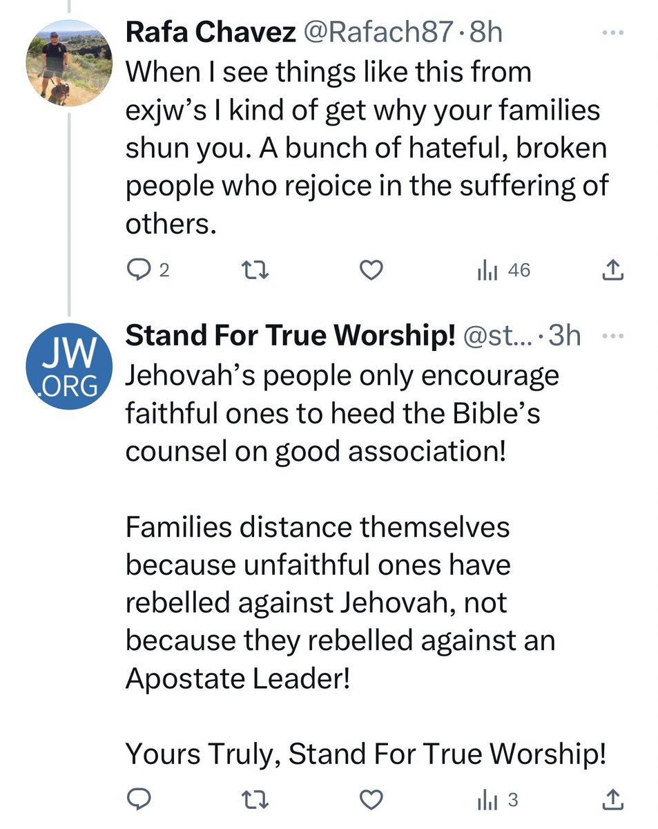 #lloydgate

Poor and unfortunate longtime Lloyd Evans apologist Rafa Chavez. 

A JW apologist just schooled him in the most JW way possible. 

Follow your Apostate Leader, Rafa.  The only JW Mindset here is YOURS.
