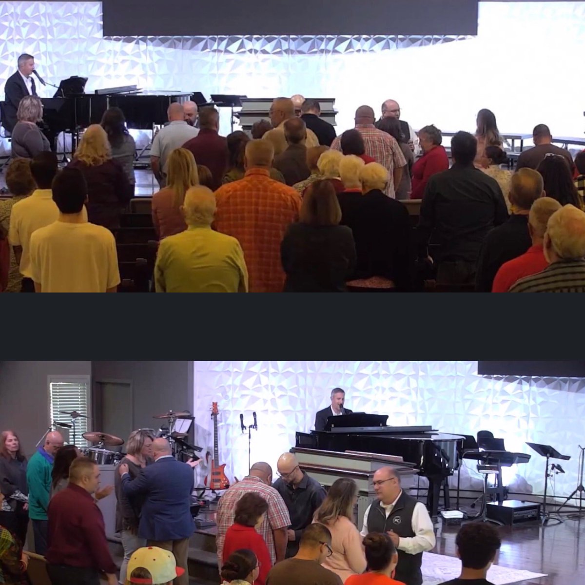 PastorCLW's tweet photo. So many in every service flooding the altar to pray for many to experience wholeness and wellness. A very special day at @fcfamilykc
Nothing like being in the room.
#gospelwholeness #fclife https://t.co/YQr0n28nLh